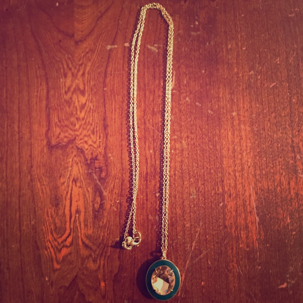 J.Crew gemstone necklace